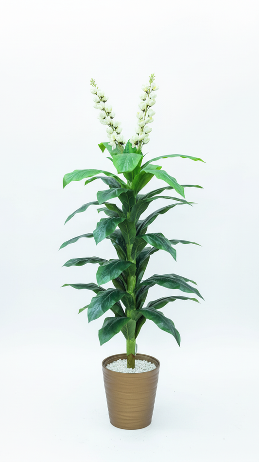 Yucca Tropical Artificiel en Fleurs – 170 cm